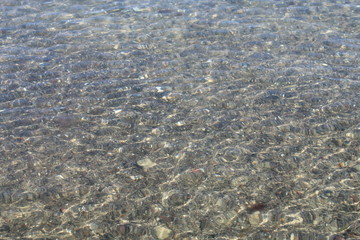 Funkelnde Wasseroberfläche