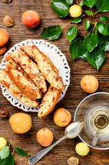 Italian cantuccini cookies © nikolaydonetsk