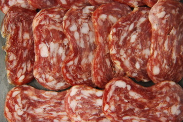 Tranches de saucisson