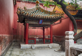 Forbidden city architecture and ornaments, Beijing, China