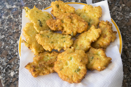 Deep Fried Zucchini Fritters