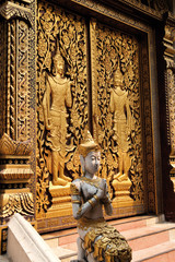 Tempel Wat Dokkham in Chiang Mai, Nordthailand, Südostasien