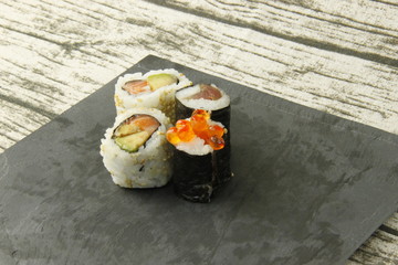 Maki sur une ardoise