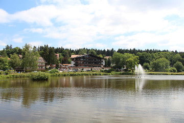 Fototapeta premium Der Kranichsee in Hahnenklee