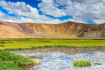 Nice view of Pamir in Tajikistan