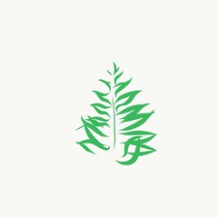 Green leaf logo 