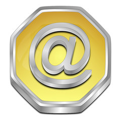 E-Mail Button - 3D illustration