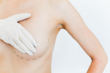 Fototapeta premium Plastic surgeon at work