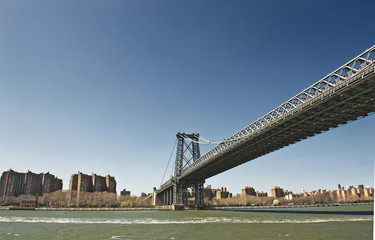 Williamsburg Bridge, East River, New York City, New York, Vereinigte Staaten von Amerika, USA