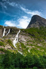 Fototapeta na wymiar Loen Stryn Norway