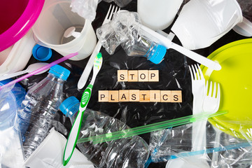 Plastics for recycling - 214492675