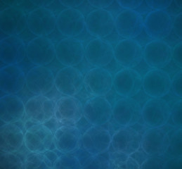 Blue bubble circle abstract background or texture.