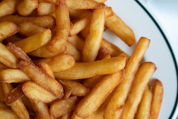 french fried on a plate