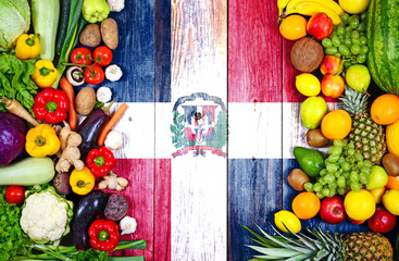 Fresh fruits and vegetables from Dominican Republic