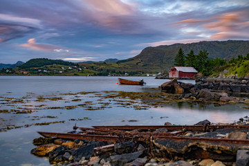 Sunset Bremanger Norway