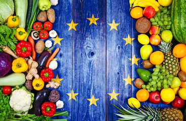 Fresh fruits and vegetables from European Union