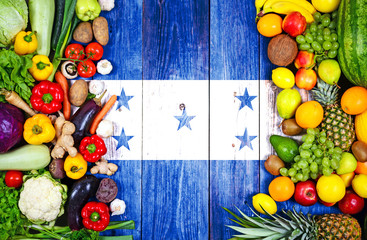 Fresh fruits and vegetables from Honduras