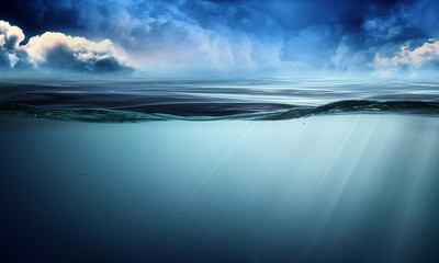 Sea or ocean waves
