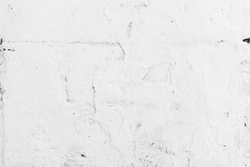 Wall fragment with scratches and cracks