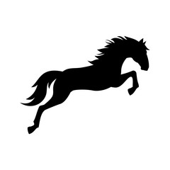 Obraz na płótnie Canvas Horse Icon Vector Silhouette