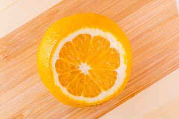 Sliced oranges