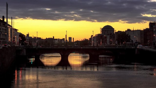 Dublin Bridge Evening