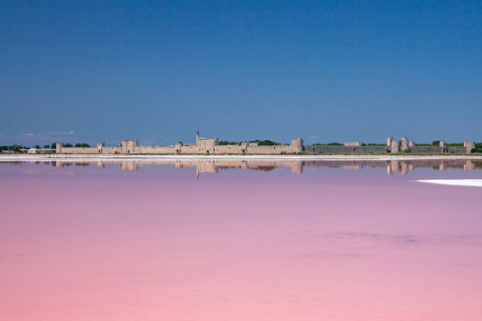 Saline di Aigues Mortes, Francia