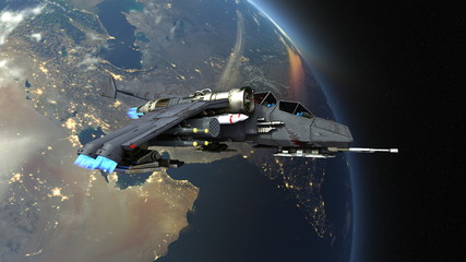 Fototapeta premium 宇宙船