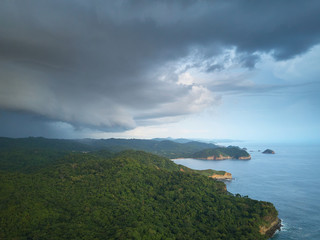 Fototapeta premium Natural shore landscape