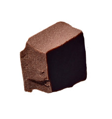 chocolate piece sweet food dessert falling