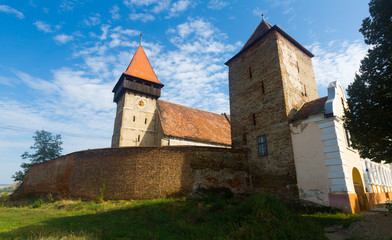 Fortified church Brateiu, Romania