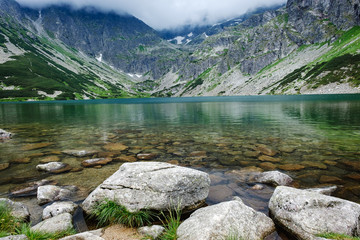 Czarny Staw Gąsienicowy, Tatry - obrazy, fototapety, plakaty