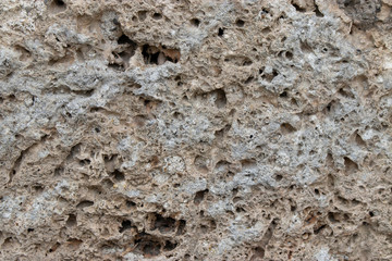 old weatherd wall texture with small holes