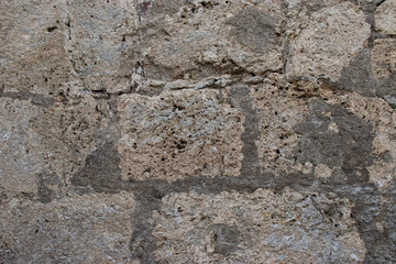 old vintage grunge brick wall for background