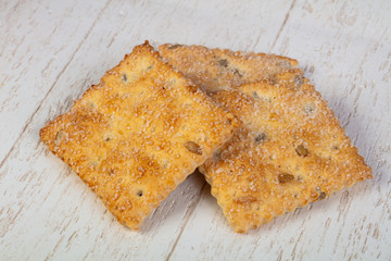 Tasty cracker cookies