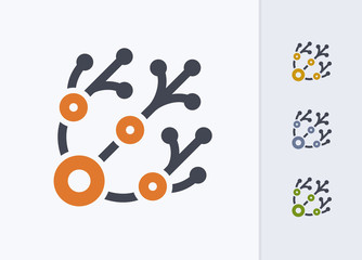 Neural Hub - Pastel Imprint Icons