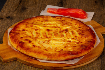 Homemade Ossetian pie