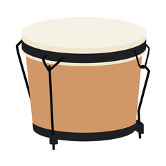 Drum music instrument vector illustration graphic design