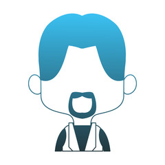 Groom midget cartoon vector illustration graphic design