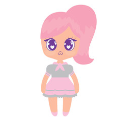 kawaii anime girl design