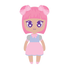 kawaii anime girl design