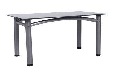 table with a glass table-top