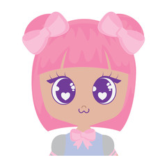 kawaii girl design
