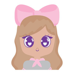 kawaii girl design