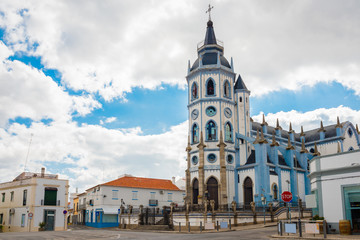 church Igreja San Antonio in Reguengos de Monsaraz, Portugal.