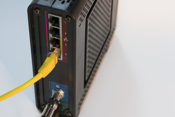 High Speed Cable Modem And Router, For Broadband Internet Access