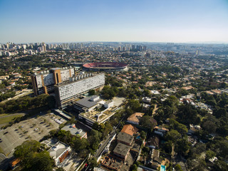 Bandeirantes Palace, Government of the State of Sao Paulo, in the Morumbi neighborhood, Brazil South America
