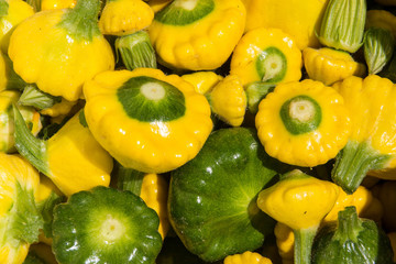 small size patty pan squash