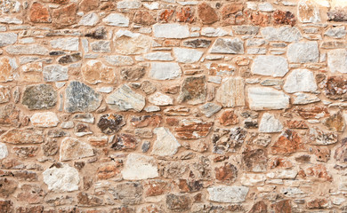 Stone wall closeup, background/ texture.