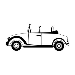 Classic sport car vector illustration graphic design